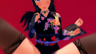 3D Hentai - Amagi POV - (Azur Lane / Koikatsu)