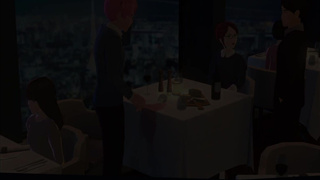 QLHS: Lewd teacher doing a footjob in the restaurant (Part 3)