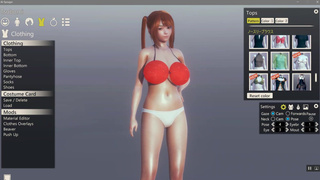 AI Syoujyo [Hentai game] Ep.1 Création des personnages (monstruosités^^)