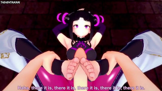 Hentai POV Feet Juri Han Street Fighter
