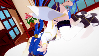 Amamiya Kokoro just has flirting sex