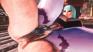 Morrigan Aensland in the Electron Temple (Part 2)