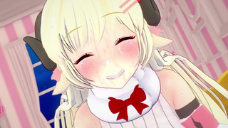 Tsunomaki Watame just has flirting sex