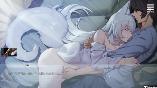 Living together with Fox Demon - Having sex with de kitsune fox girl for the first time!