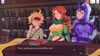 LUNA IN THE TAVERN chapter 2 (last ending)