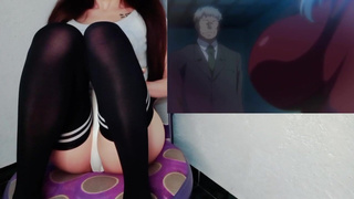 Tetonas contratan a un viejo fracasado para que se las coja - Hentai Seika Jogakuin Ep. 1