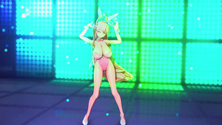 【MMD BlueArchive 4k/60fps】《Urawa Hanako (浦和ハナコ)》~《DECO27 ft. 初音ミク (Hatsune Miku) ラビットホール Rabbit Hole