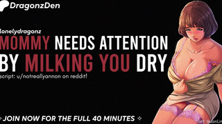 SWEET MILF BABYSITTER NEEDS TO MILK YOU TO FEEL BETTER Erotic Audio Roleplay ASMR BEST AUDIO PORN