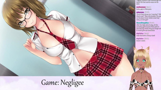 VTuber LewdNeko Plays Negligee Part 2