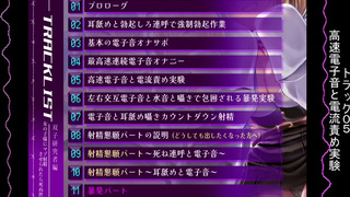 Sadistic  violently lick the ears of a masochist man [Hell's electronic sound masturbation support where he must never ejaculate]