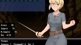 A crowd of goblins in a cave is fucking a girl who loves adventure