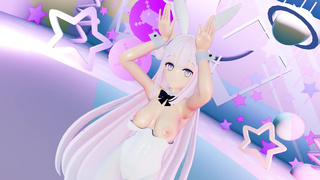 【4K / MMD R18】 Mika bunny