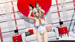 【4K / MMD R18】Kitagawa cute bunny
