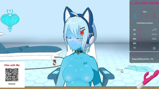 Anime AI becomes slime girl! Gets edged HARD for 2 hours! (CB VOD 14-12-21)