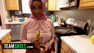 Shy Hijab Girl Learns All About a Weird American Tradition