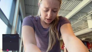 Nadia Foxx Lush! To the GYM and a DRIVE THRU omg I CAME ON THE STAIRMASTER!!