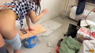 Don't want to do the repairs properly? Then I'll fuck you in Anal!