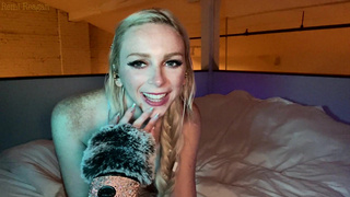 ASMR Girlfriend Dresses Up As Princess ELSA For You POV Personal Attention Before Bed - Remi Reagan