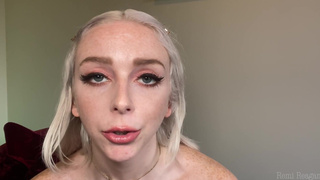 Face Fetish Femdom JOI Cum Countdown For Submissive Men - Remi Reagan