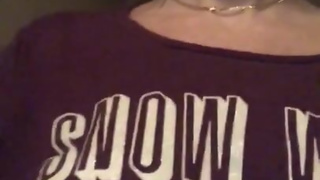 Little slut never wears panties