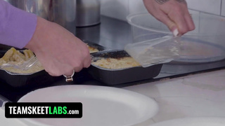 Step Sis Maxie Mellow & Step Mom Fucked And Bukkaked In Perv Taboo Threesome - TeamSkeet