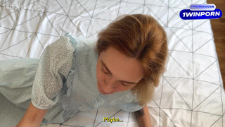 Helped a needy student and fucked her mere pennies - Loly Nebel