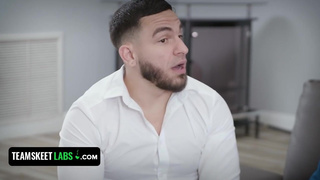 TeamSkeet Labs - Gorgeous Teen Slut Cheats On Her Boyfriend With Her Step Parents Blessing