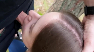 I ejaculated in her mouth in the woods