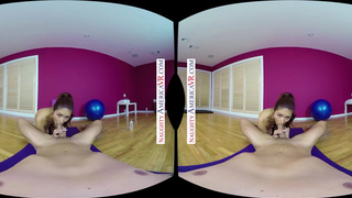 Sami Parker gets pussy stretched and filled before her yoga class