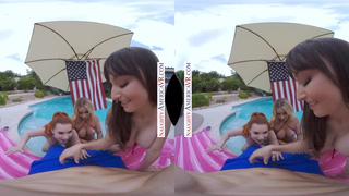 Naughty America - It's a very naughty 4th of July with Madelyn Monroe, Madison Morgan, & Lexi Luna