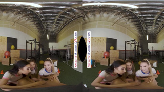 Naughty America - Aiden Ashley, Jazmin Luv, and Lily Larimar surprise their personal trainer