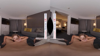 Naughty America - Candice Dare is here to fuck you and chew bubble gum and she is out of bubble gum