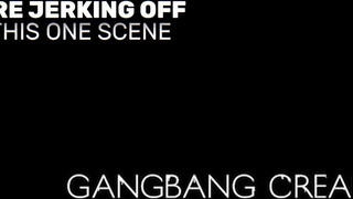 Smokin Hot Redhead Gets Filled With Creamy Cum In Gangbang