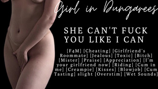 ASMR Treat me like your cum dump Audio Porn Cum in me instead of your girlfriend Cheating