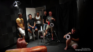 Skinny Cock sub gets gangbanged