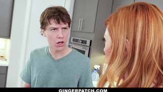 GingerPatch - Red Head Mom Fucks Sons Friend