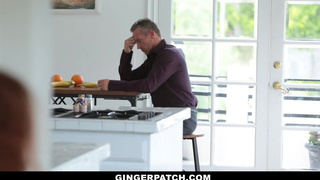 GingerPatch - Skinny Redhead Gets Fucked While Playing