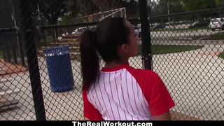 TheRealWorkout - Busty Latina Loves To Play with Balls