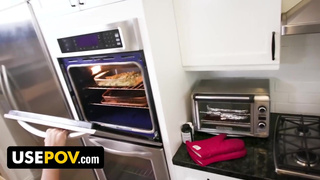 What Happens When You Knock On A Neighbor’s Door And The Bodacious FreeUse MILF Crystal Shows Up