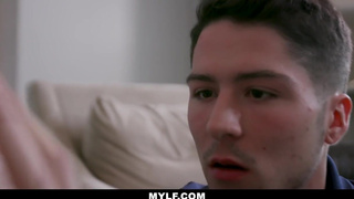 ????MYLF - Stepmom Lets Me Grab Her New Tits