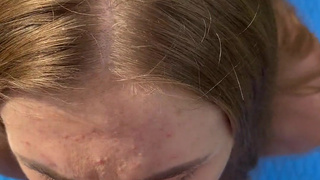 Real meeting at the lake, people saw us cum on our face