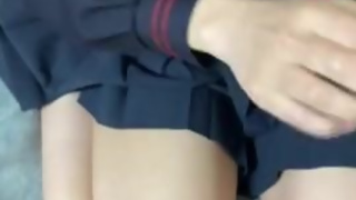 黒ストッキングを生脱ぎしてタイツコキ♡ アナル責め♡J●セーラー制服コスプレ♡ 全てを詰め込んだ贅沢フルコース♡※完全版はファンサイトへ#181【HJJ】