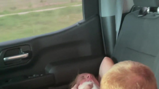 Wife Gets Fucked In The Backseat While Husband Drives View 2