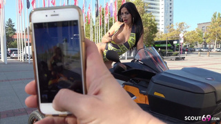 GERMAN SCOUT - PORNSTAR JULIA DE LUCIA TALK TO FUCK AT VENUS 2019 BERLIN