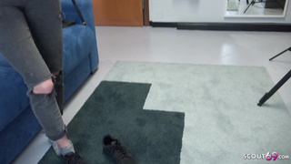 GERMAN SCOUT I CUTE COLLEGE TEEN CHEAT I FUCK AT PUBLIC PICKUP CASTING