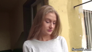 GERMAN SCOUT - EXTREM SCHLANKE TIFFANY TATUM BEI CASTING GEFICKT