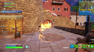 Fortnite Nude Game Play - Chun-Li Nude Mod (Part 01) [18+] Adult Porn Gamming