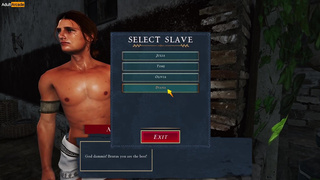 Biggest Slave Capital in The World - Slaves of Rome Porn Game Play [Part 02] BDSM Slave Game Play