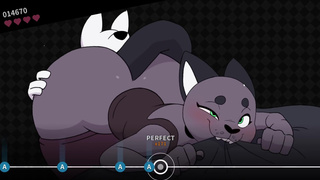 Furry Puppy Gets Thrown Into The Porn Industry And Gets Fucked By Catgirls Beat Banger pt. 1