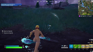 Fortnite Nude mods installed gameplay Aura Nude Skin gameplay Part 2 [18+]